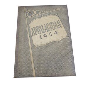 1954 Appalachian Yearbook Maryville High School Vintage Tennessee